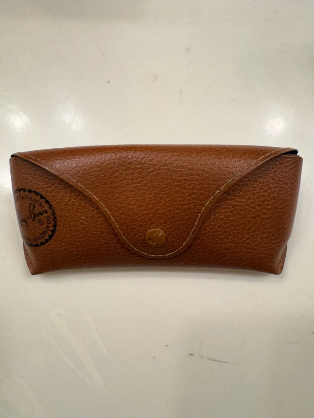 Ray-Ban Women’s Black Sunglasses with Brown Leather Case